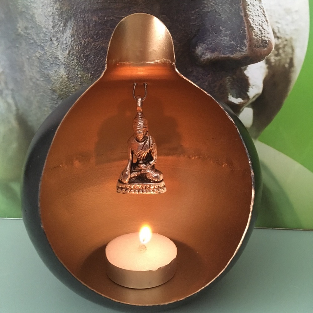 Buddha tea light Holder 📿 - Picture 2 of 4